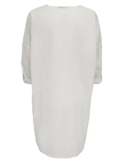 ONLAPELDOORN SOLID V-NECK L/S SHIRT NOOS cloud dancer