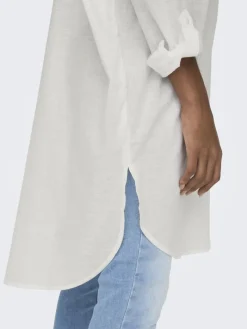 ONLAPELDOORN SOLID V-NECK L/S SHIRT NOOS cloud dancer