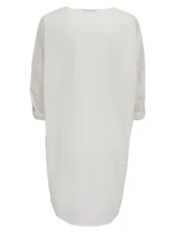 ONLAPELDOORN SOLID V-NECK L/S SHIRT NOOS cloud dancer