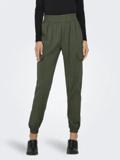 ONLARIS LIFE HW PB CARGO PANT CC WVN kambaba