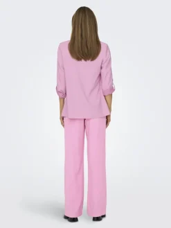 ONLARIS LIFE 3/4 LOOSE BLAZER CC WVN begonia pink
