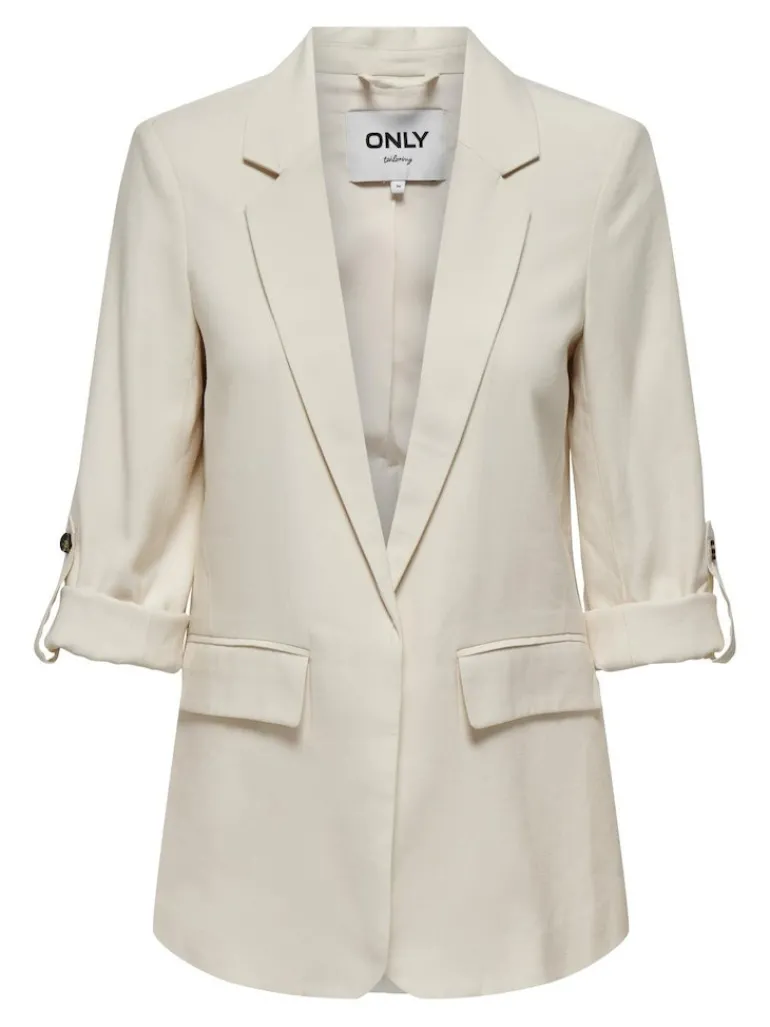 ONLARIS LIFE 3/4 LOOSE BLAZER CC WVN birch