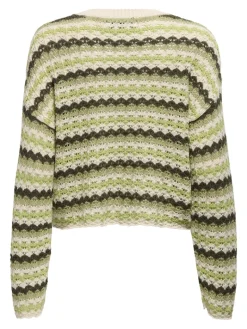ONLASA LS O-NECK KNT NOOS birch2