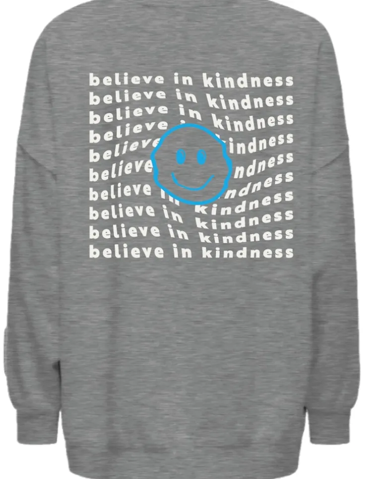 ONLASHLEY L/S OVERSIZE PRINT CS SWT medium grey melange1