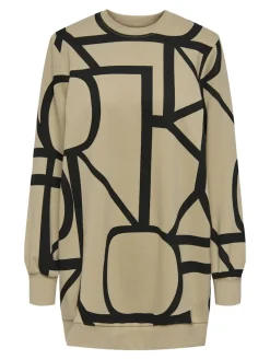 ONLAUDRINA L/S OVERSIZE O-NECK SWT nomad