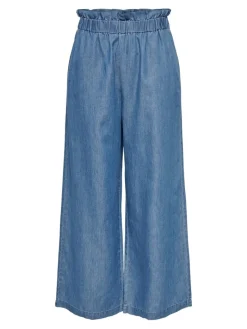 ONLBEA CALY LIFE HW ELASTIC WIDE DNM BJ medium blue denim