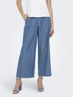 ONLBEA CALY LIFE HW ELASTIC WIDE DNM BJ medium blue denim