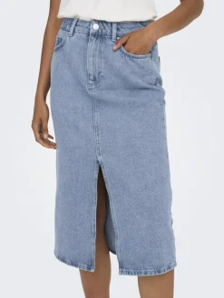 ONLBIANCA MIDI SKIRT DNM REA NOOS light blue denim