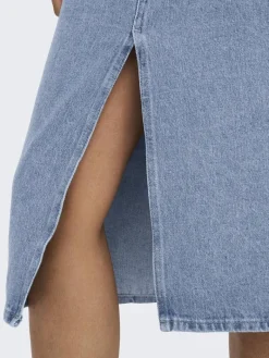 ONLBIANCA MIDI SKIRT DNM REA NOOS light blue denim