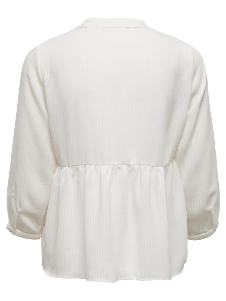 ONLBLOOM 3/4 TOP NOOS WVN cloud dancer
