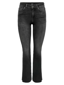 ONLBLUSH HW SLIT FLR RW DNM REA109 NOOS black denim