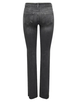 ONLBLUSH HW SLIT FLR RW DNM REA109 NOOS black denim