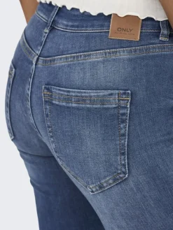ONLBLUSH MID FLARED DNM REA1319 NOOS medium blue denim