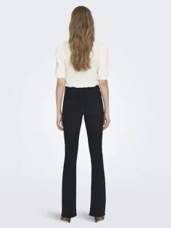 ONLBLUSH MID FLARED DNM TAI1099 NOOS washed black