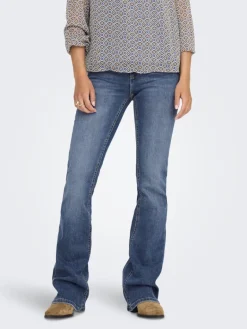 ONLBLUSH MID FLARED DNM TAI305 NOOS medium blue denim
