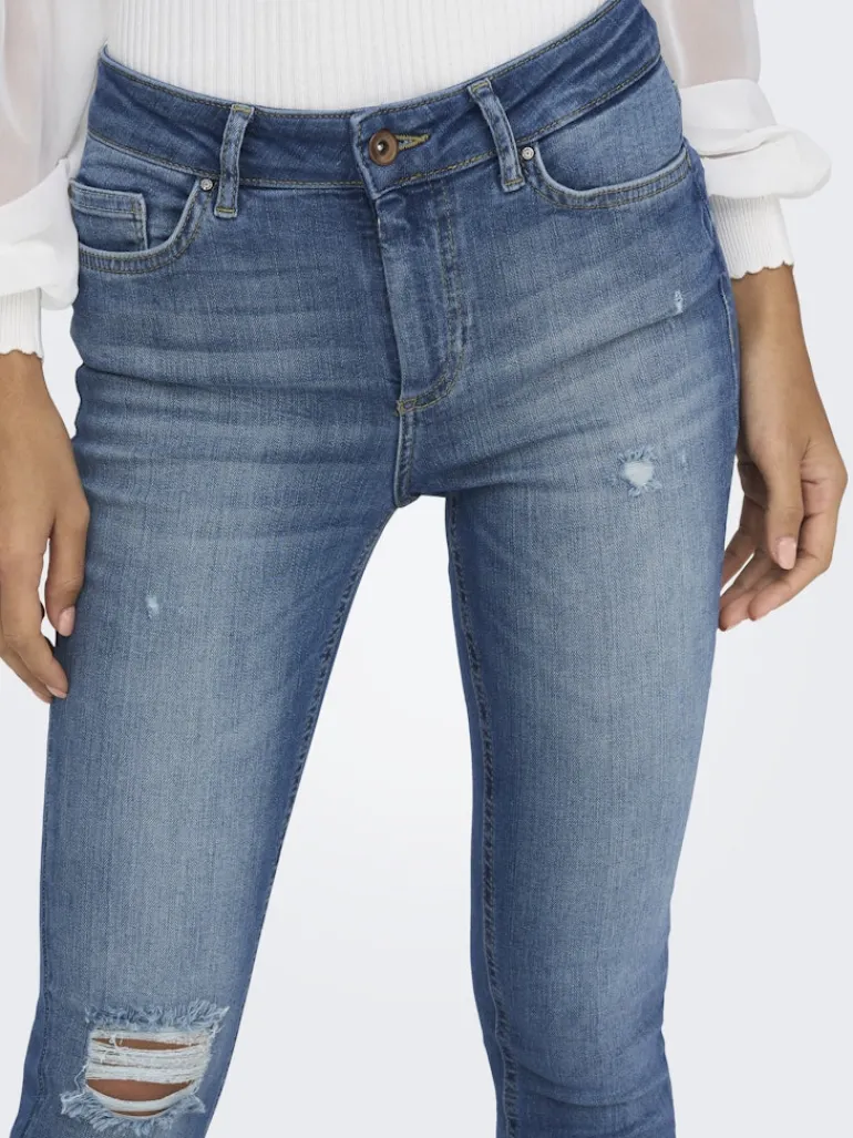 ONLBLUSH MID SK AK RW DT DNM REA221 NOOS dark medium blue denim