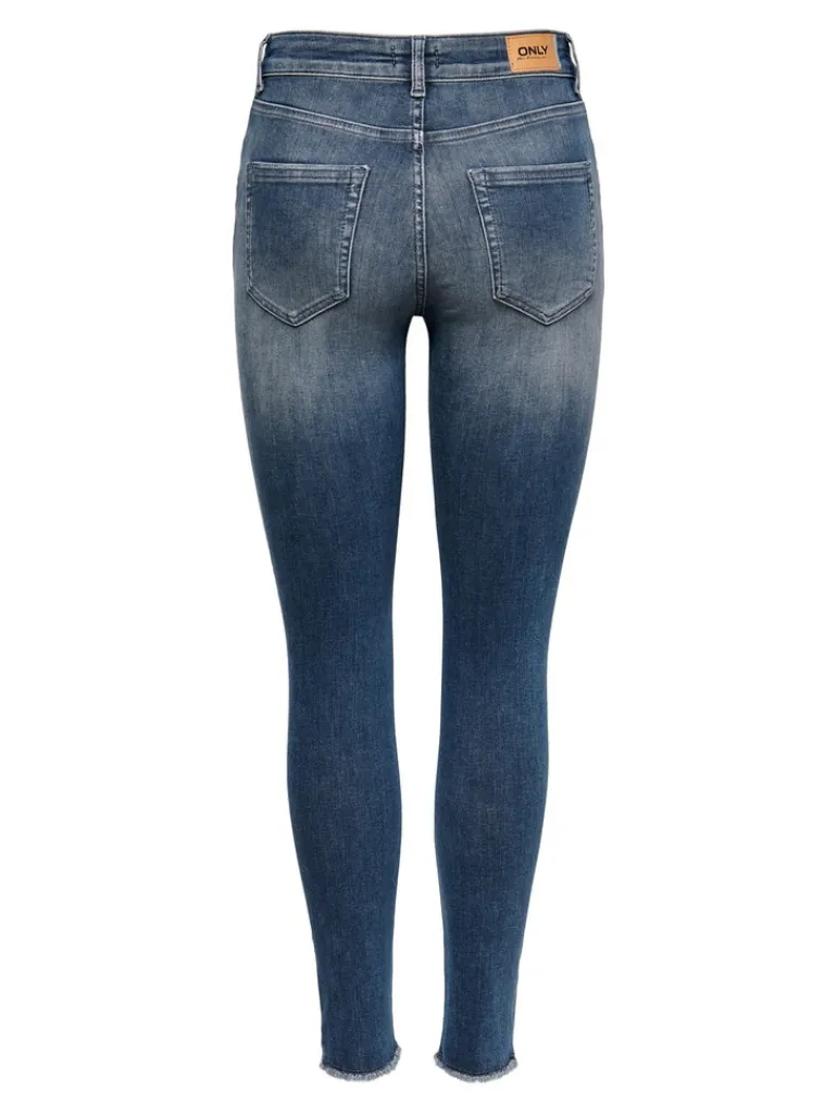ONLBLUSH MID SK ANK RW DNM REA422 NOOS special blue grey denim