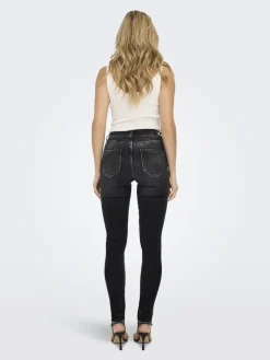 ONLBLUSH MID SK DNM REA1099 NOOS black denim