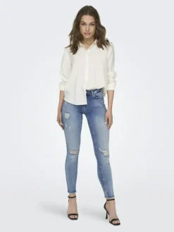 ONLBLUSH MID SK RW AK DT DNM REA213 NOOS light blue denim