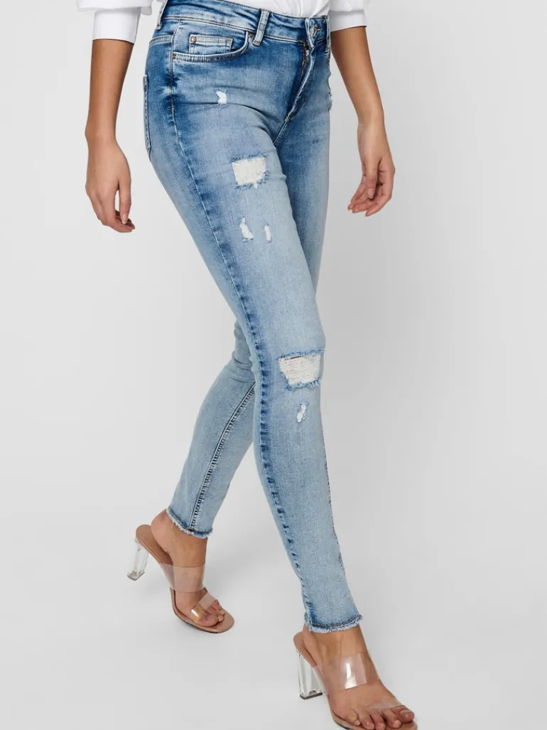 ONLBLUSH MID SK RW AK DT DNM REA213 NOOS light blue denim