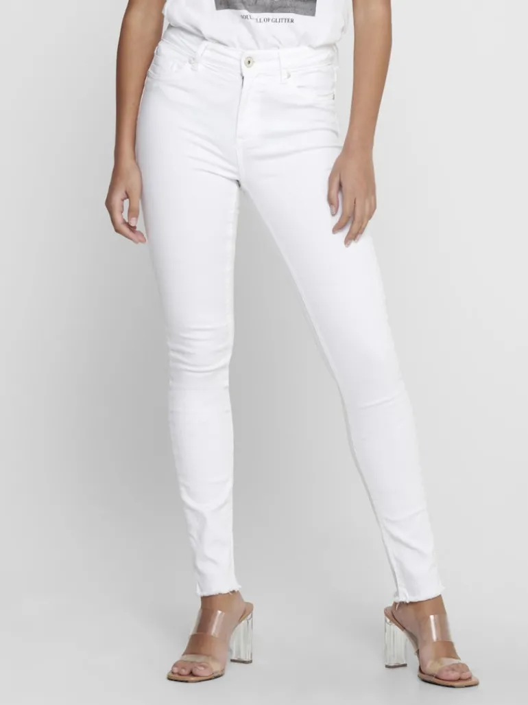 ONLBLUSH MID SK RW ANK DNM REA0730 NOOS white