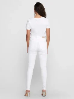 ONLBLUSH MID SK RW ANK DNM REA0730 NOOS white