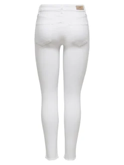 ONLBLUSH MID SK RW ANK DNM REA0730 NOOS white