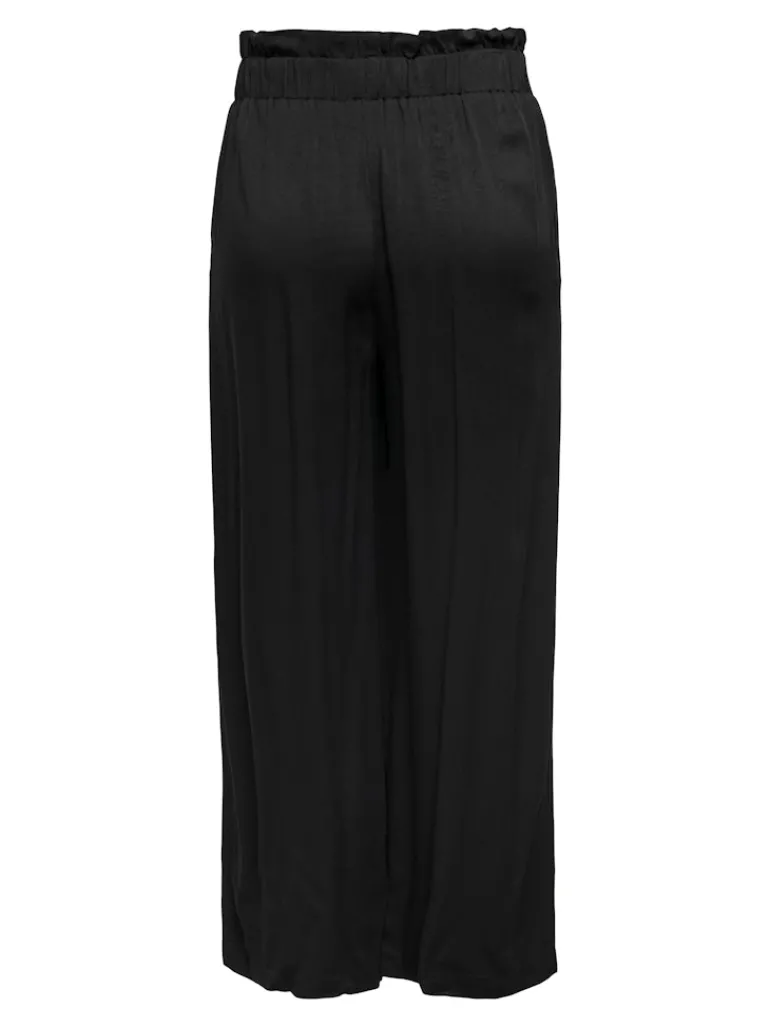 ONLCALY LIFE HW PB WIDE CROP PNT NOOS black