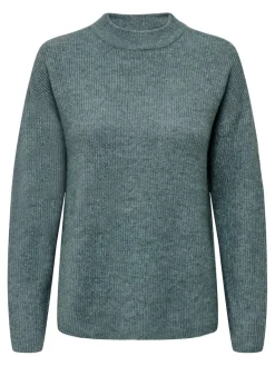 ONLCAMILLA O-NECK L/S PULLOVER NOOS KNT balsam green