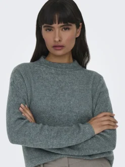 ONLCAMILLA O-NECK L/S PULLOVER NOOS KNT balsam green