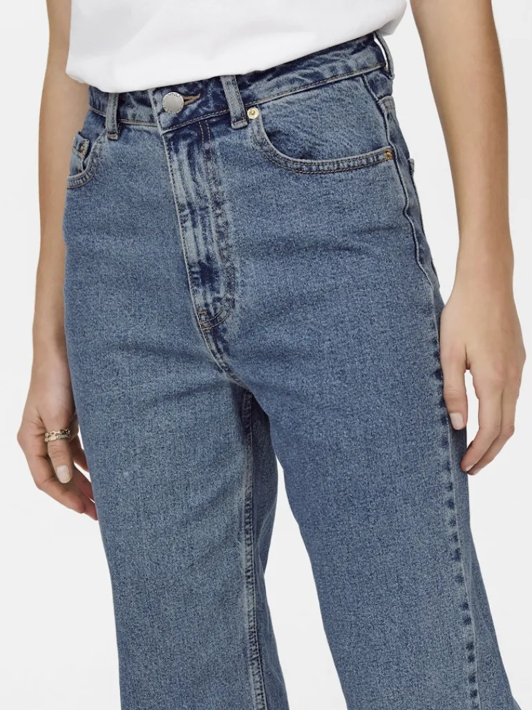 ONLCAMILLE EX HW WIDE DNM NOOS medium blue denim