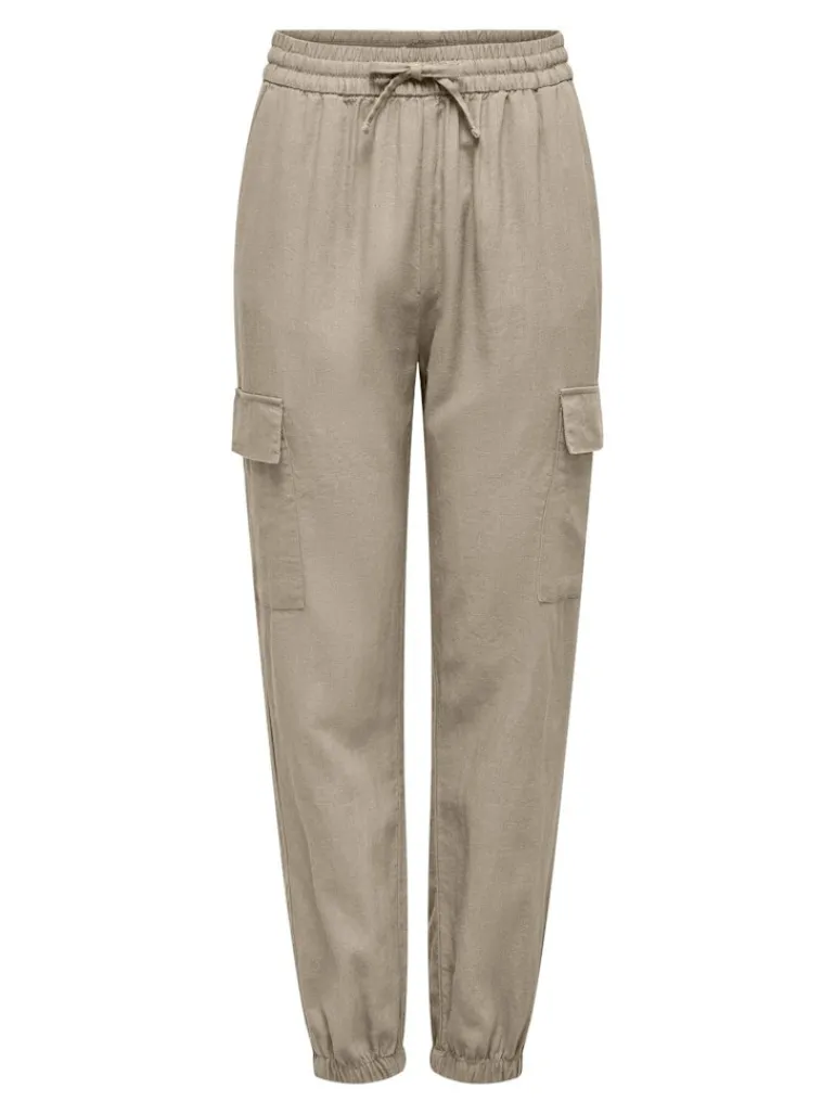 ONLCARO MW LIN PULL-UP CARGO PNT NOOS oxford tan
