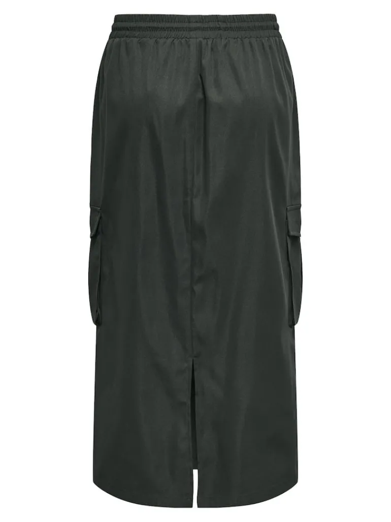 ONLCASHI CARGO LONG SKIRT WVN NOOS raven