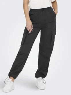 ONLCASHI CARGO PANT WVN NOOS raven