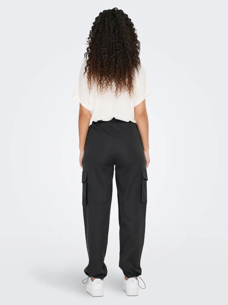 ONLCASHI CARGO PANT WVN NOOS raven