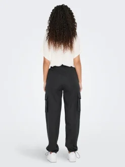 ONLCASHI CARGO PANT WVN NOOS raven