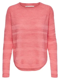 ONLCAVIAR LS PULLOVER CS KNT tea rose