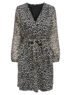 ONLCERA LIFE 3/4 SHORT DRESS WVN NOOS pumice stone