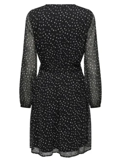 ONLCERA LIFE 3/4 SHORT DRESS WVN NOOS schwarz5