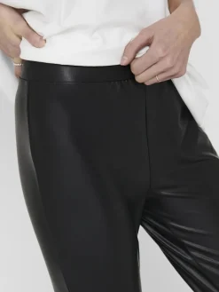 ONLCOOL COATED LEGGING NOOS JRS black