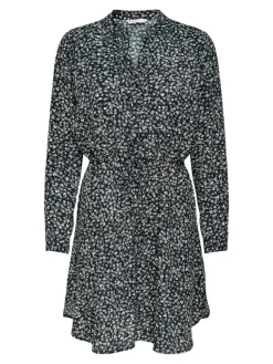 ONLCORY LIFE L/S V-NECK TUNIC WVN NOOS black