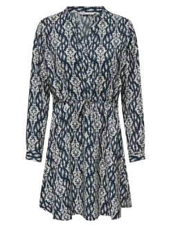 ONLCORY LIFE L/S V-NECK TUNIC WVN NOOS total eclipse