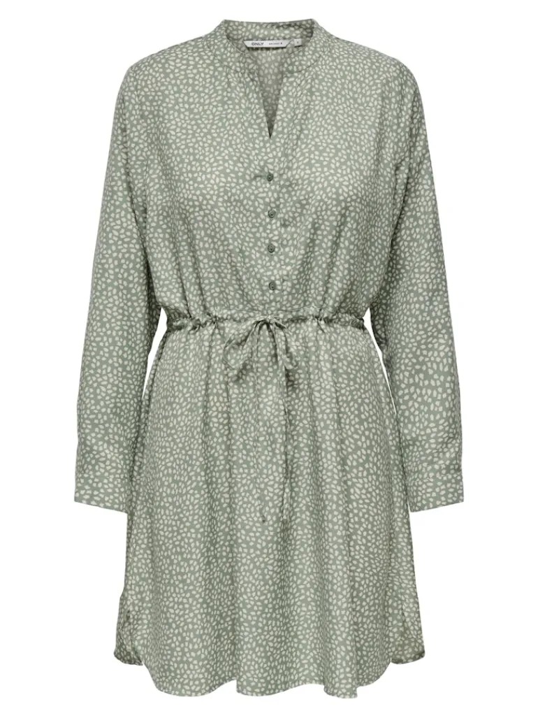 ONLCORY LIFE L/S V-NECK TUNIC WVN NOOS lily pad