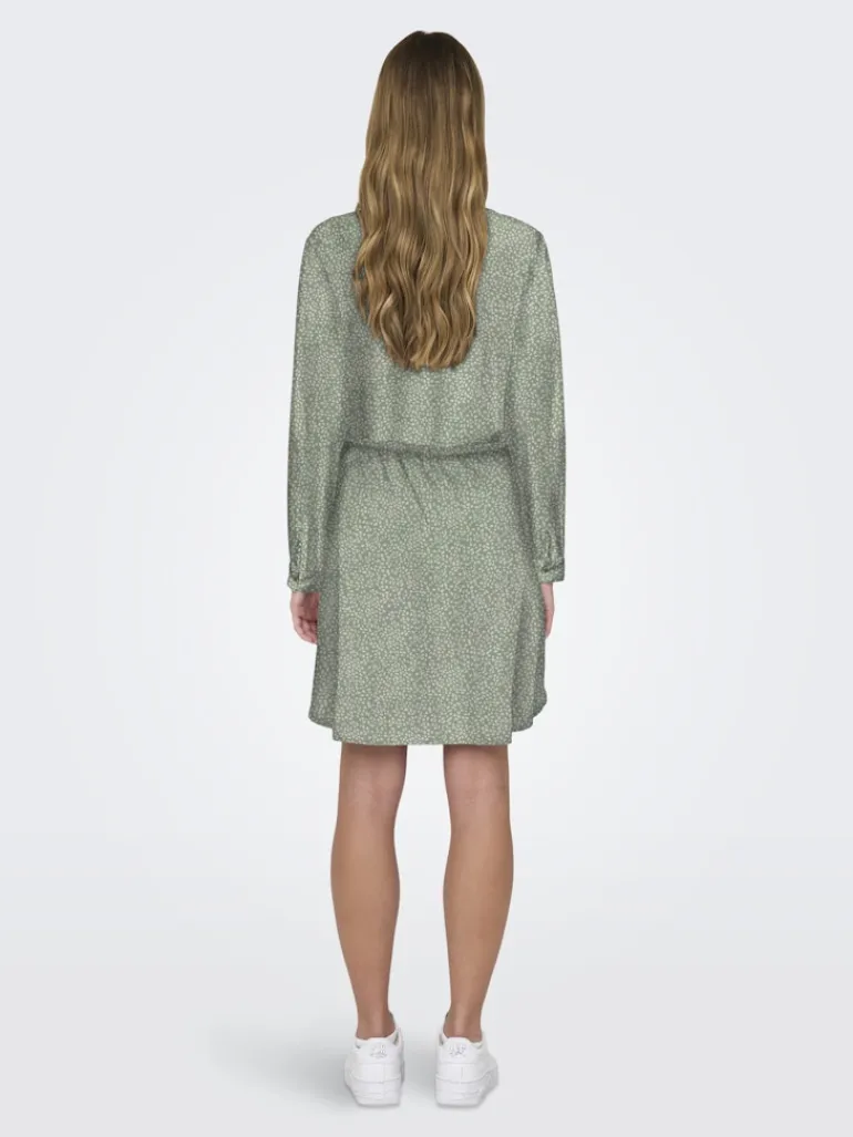 ONLCORY LIFE L/S V-NECK TUNIC WVN NOOS lily pad