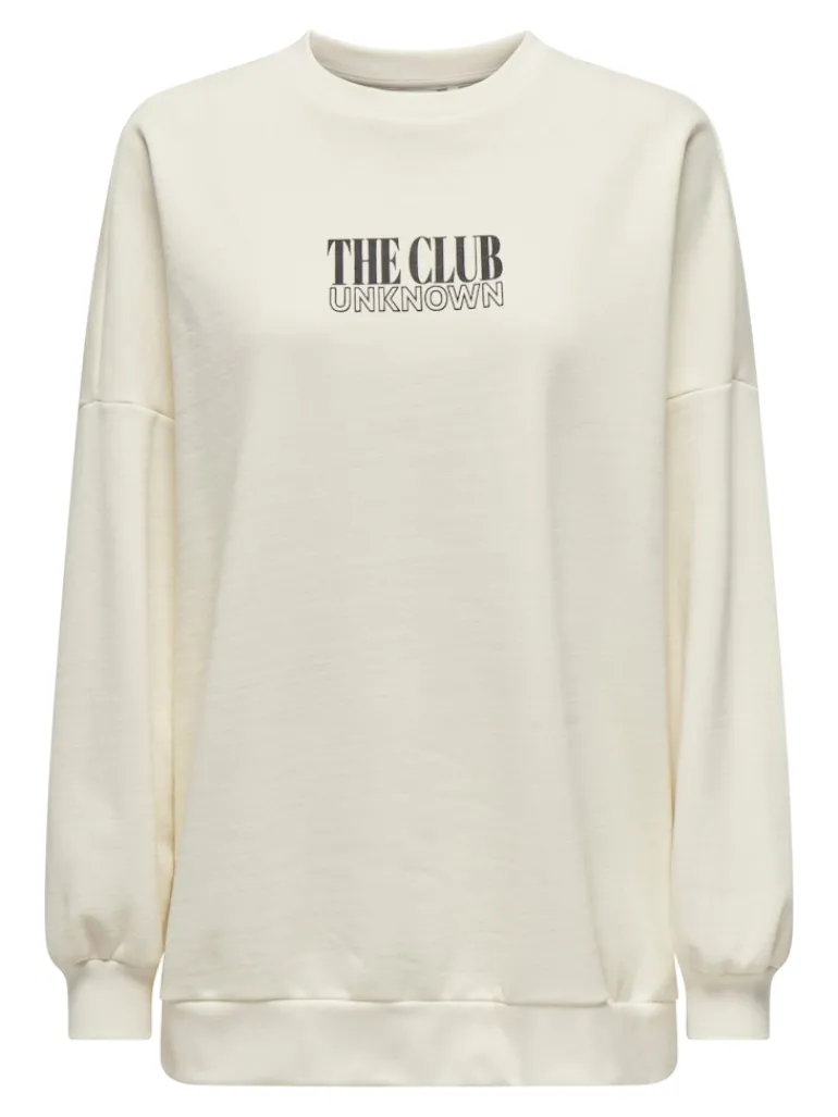 ONLDAZE L/S PARTY O-NECK SWT cloud dancer