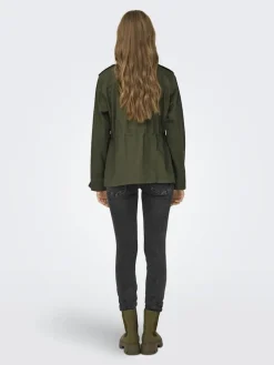ONLDREAM L/S CARGO JACKET PNT kalamata