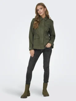 ONLDREAM L/S CARGO JACKET PNT kalamata