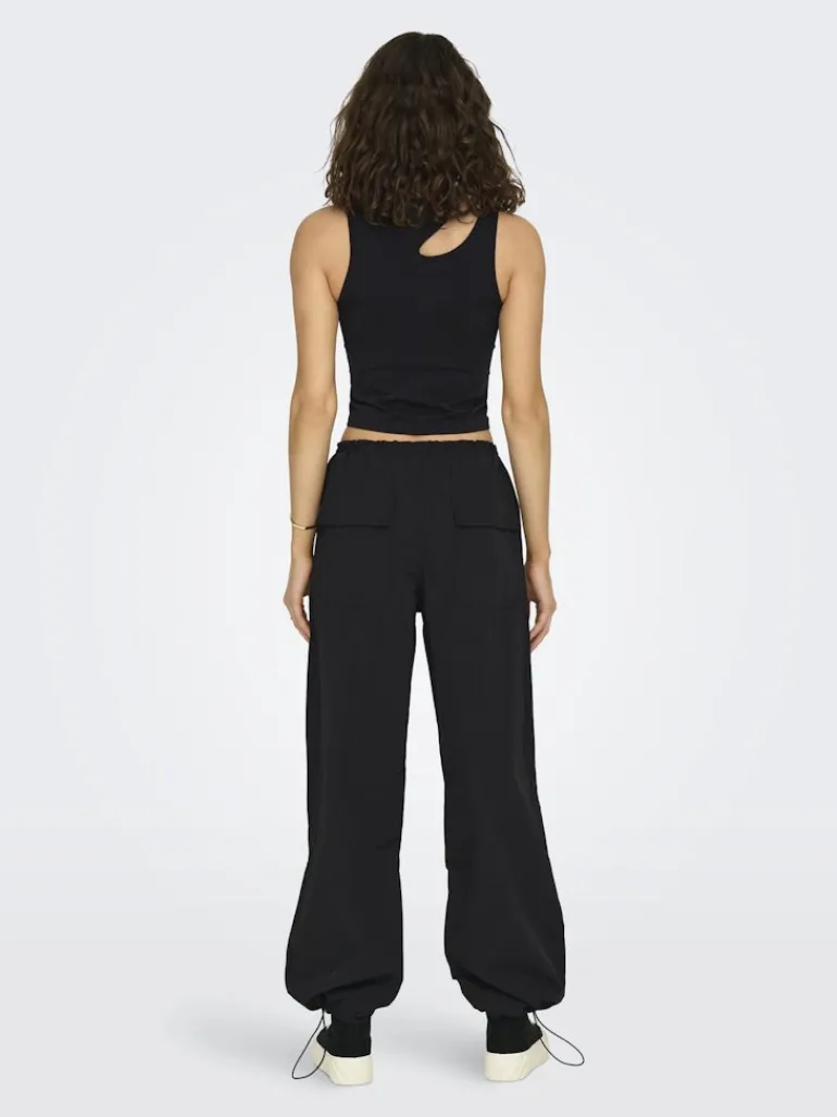 ONLECHO MW PARACHUTE PANT PNT black