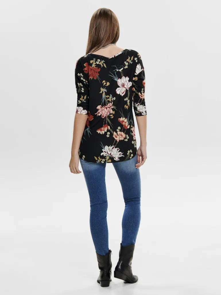 ONLELCOS 4/5 AOP TOP JRS NOOS black3