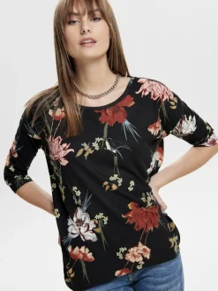 ONLELCOS 4/5 AOP TOP JRS NOOS black3